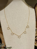 THE Clover Necklace Gold
