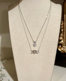 Dainty x Dolly I Love You Necklace