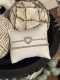 Lovely Lady Tennis Bracelet Set